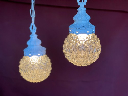 Vintage swag ceiling - vintage, lamp